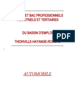 Les Bep Et Bac Professionnels Industriels Et Tertiaires Du Bassin D'Emploi Thionville-Hayange-Rombas