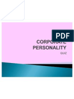 Corporate Personality