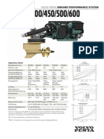 Volvo Penta Inboard Performance System: Allgemeine Daten