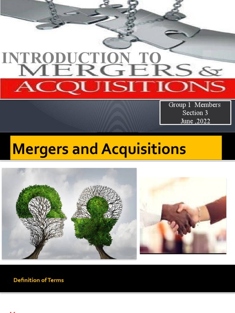 Overview of Mergers and Acquisitions | PDF | Greeks (Finance) | Option ...