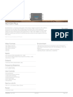 AJA Hd10a+ Spec Sheet