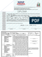 Diploma ELETROTÉCNICA ITALO