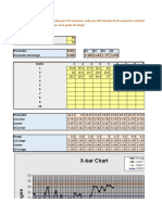 X-Bar Chart: Cartas de Control