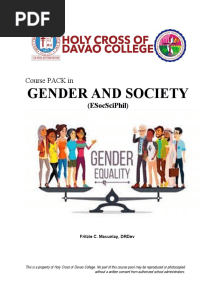 Gender and Society: Course PACK in