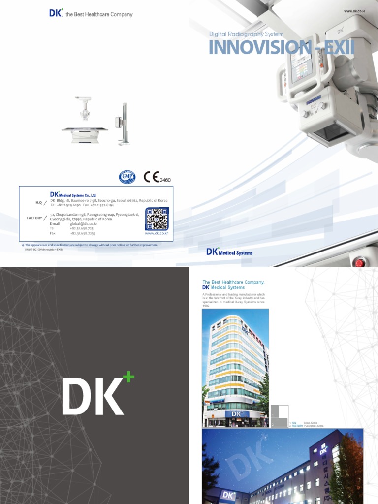 INNOVISION-EXII Digital X-Ray System | PDF | Radiography | X Ray