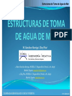 M. Sánchez Barriga, Eloy Pita: Estructuras de Toma de Agua de Mar