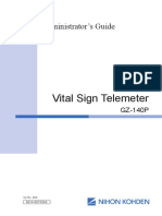 Vital Sign Telemeter: Administrator's Guide