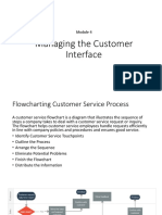 Managing The Customer Interface