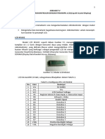Jobsheet V Antarmuka Mikrokontroler Dengan Penampil LCD (Liquid Crystal Display)