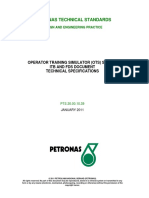 Petronas Technical Standards: Operator Training Simulator (Ots) System Itb and Fds Document Technical Specifications