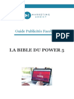 La Bible Du Power 5: Guide Publicités Facebook