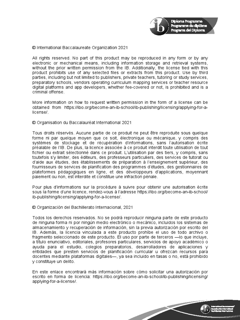 French B Paper 2 Reading Comprehension Text, Booklet SL French | PDF ...