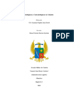 Ley de Inteligencia y Contrainteligencia en Colombia: CD. Guaneme Espitia Juan David