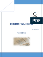 Direitos financeiros e precatórios judiciais