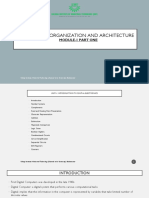 Computer Organization and Architecture Modules