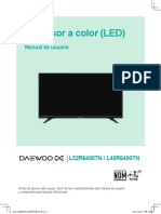 Televisor A Color (LED) : Manual de Usuario