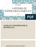 Anatomia Si Fiziologia Omului: Curs 5