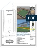 Proyecto Cancha Deportiva de Césped Sintético en Engabao Sector "Las Cariocas"