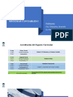 Sistemas Contables I: Profesores Cra. Chacoma, Graciela Cr. Freile, Alejandro