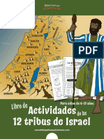 Libro de Actividades de Las 12 Tribus de Israel - para Niños de 6-12 Años - Bible Pathway Adventures