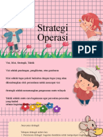 Strategi Operasi