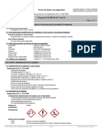 Ficha de Datos de Seguridad: Proguard CN-1M V15 H3 Part B