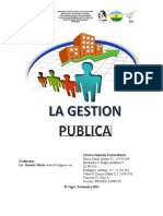 Gestion Publica - Unidad I