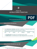 Estructuras Iterativas: Clase 16