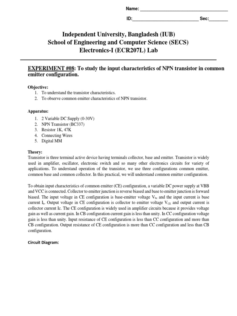 Independent University, Bangladesh (IUB) School of Engineering and ...