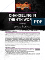 Changeling in The 6Th World: Ed "Runner Smurf" Pichon