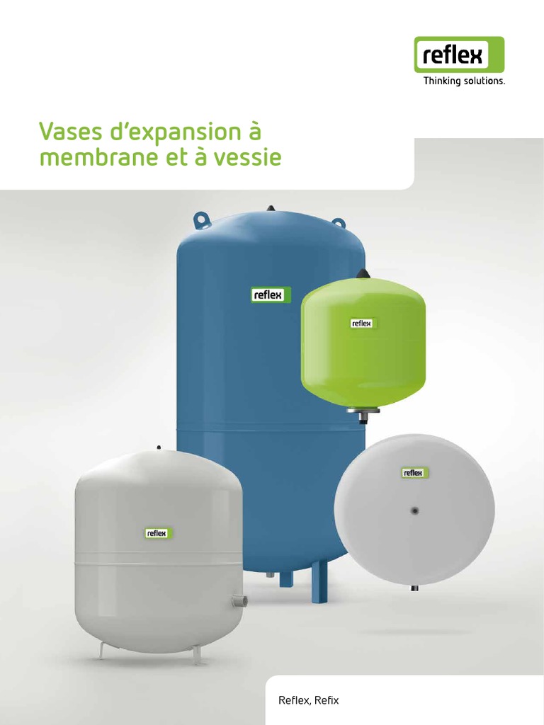 Vases D Expansion A Pression Variable A Membrane Et A Vessie, PDF, Pression