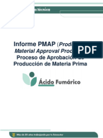 Informe PMAP: Material Approval Process)