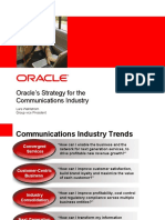 Oracle's Strategy For The Communications Industry: Lars Wahlström Group Vice President