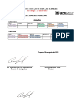 Horario Ciencias Sociales