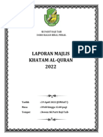 Laporan Majlis Khatam Al-Quran SK Parit Haji Taib 2022