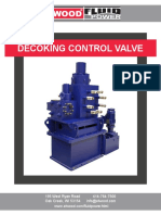 Decoking Control Valve: Www. 195 West Ryan Road Oak Creek, WI 53154 414-764-7500