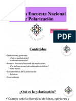 Primera Encuesta Nacional de Polarización: Proyecto Unámonos