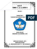 Cover Administrasi Kls. 1 Semester 1 Tapel 2022-2023