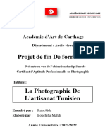 Projet de Fin de Formation: Académie D'art de Carthage