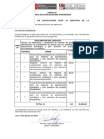 Anexo 09 Carta de Cotización Del Proveedor