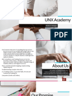 UNX Academy: Business Catalogue