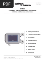 SP7-10 Digital Positioner: Installation and Maintenance Instructions ...