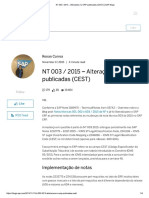 NT 003 2015 - Alterações No ERP Publicadas (CEST)