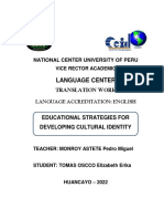 Language Center: National Center University of Peru