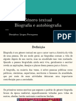 O Gênero Textual Biografia