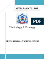 Criminology Ebook For Study