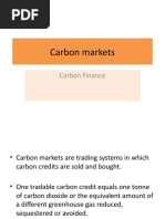 Carbon Markets