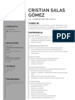 CV - Cristian Salas Gómez 