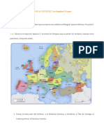 ACTIVITATS: BLOC 2 LLENGUA I SOCIETAT: Les Llengües D'europa