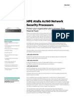 HPE Data Security Data Sheet - HPE Atalla Ax160 Network Security Processors